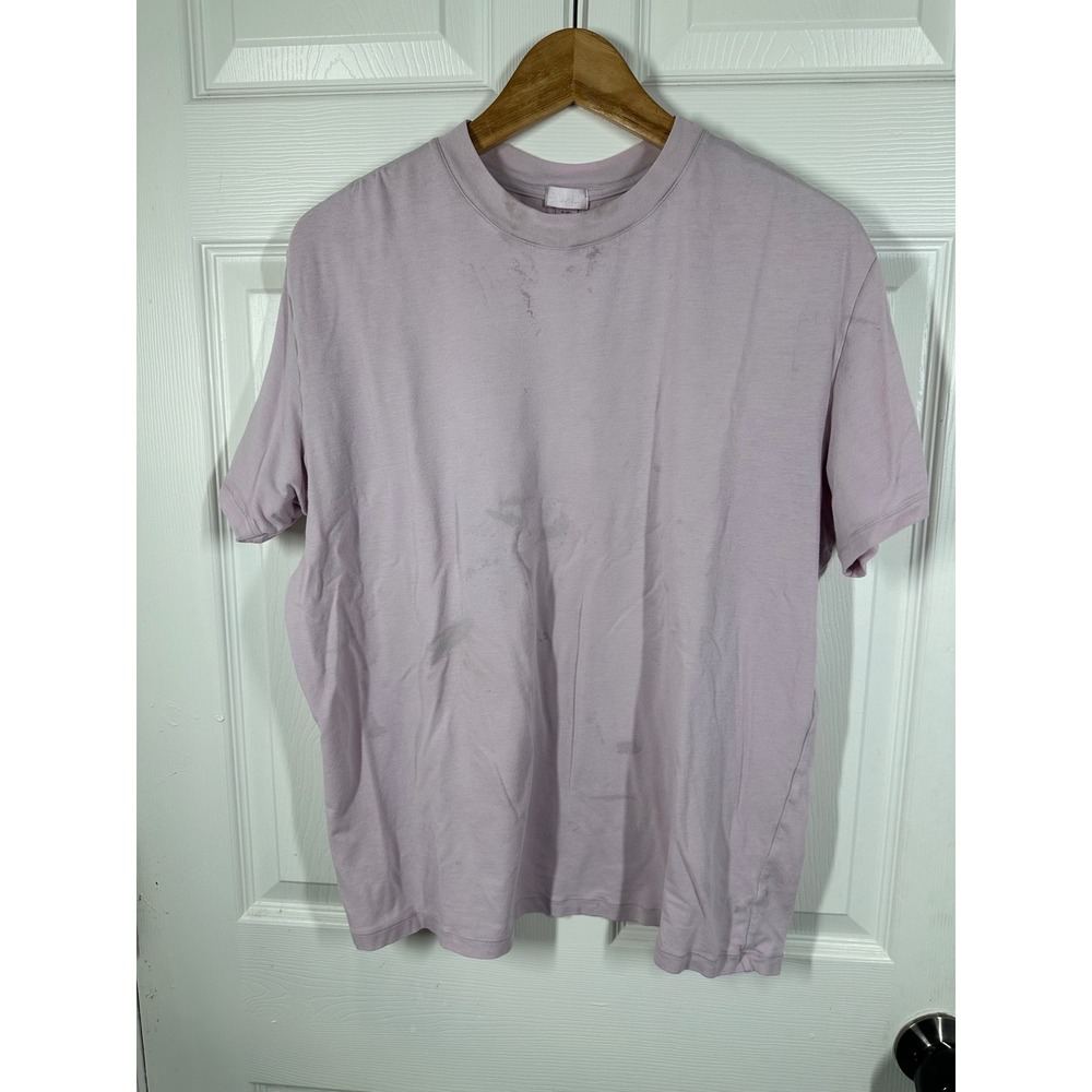 Skims T-Shirt Womens M Purple Modal Cotton Blend Short Sleeve‎ Crewneck Basic